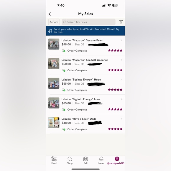 Labubu “Big Into Energy” Luck - Picture 6 of 6